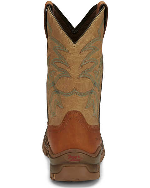 Image #4 - Tony Lama Men's Roustabout Straw Western Work Boots - Composite Toe, , hi-res