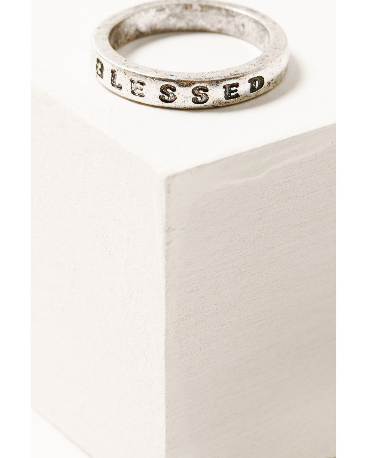 Image #2 - Shyanne Women's Heart Cross Ring Set, Silver, hi-res