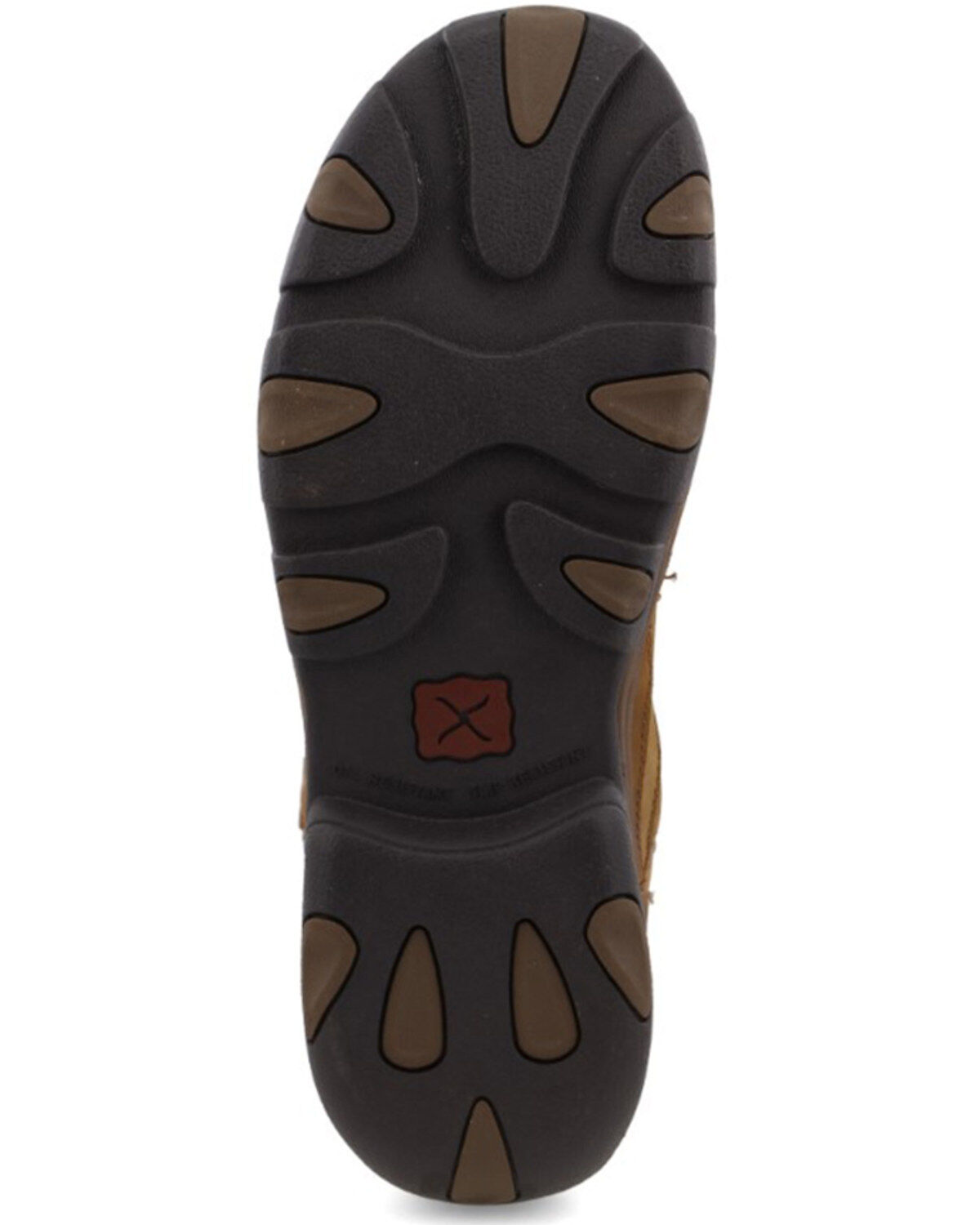 Image #7 - Twisted X Men's Waterproof Pull On Work Boots - Composite Toe, Brown, hi-res