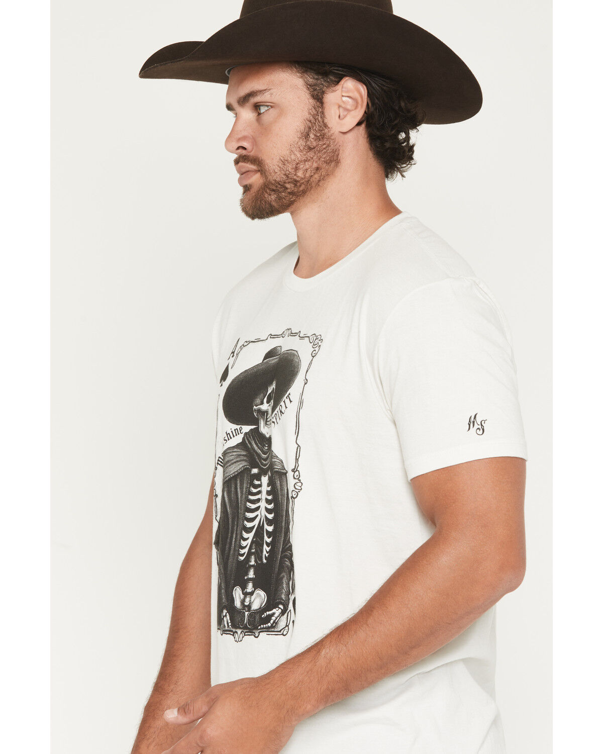 Image #2 - Moonshine Spirit Men's Player Sort Sleeve Graphic T-Shirt, Natural, hi-res