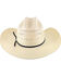 Image #4 - Resistol 20X Chase Straw Cowboy Hat, Natural, hi-res
