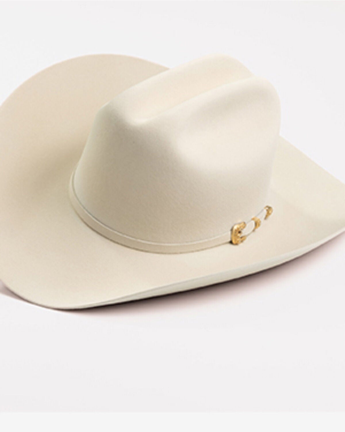 Larry Mahan Opulento 30X Felt Cowboy Hat, Silver Belly, hi-res