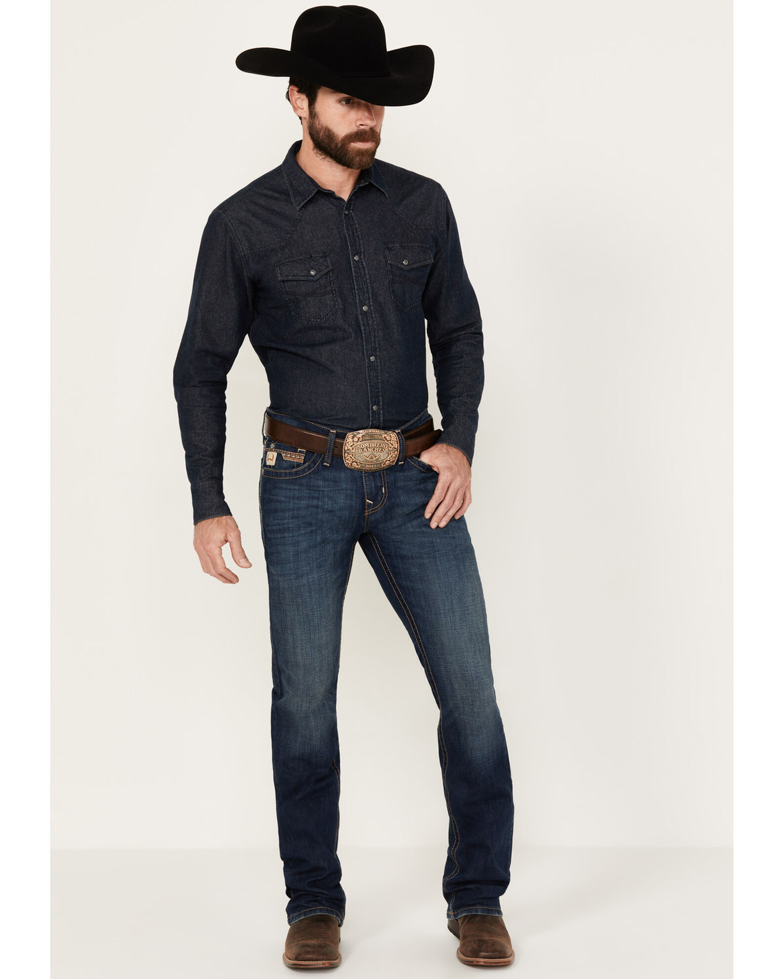 Cinch Men's Ian Slim Fit Performance Denim Jeans