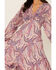 Free People Women's Multicolored Mirage Maxi Dress, Purple, hi-res