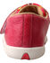 Image #6 - Twisted X Infant Girls' Pink Serape Canvas Driving Moc Shoes , , hi-res