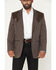 Image #3 - Cody James Men's Knoxville Faux Leather Western Yoke Sportcoat, Brown, hi-res