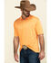 Image #3 - Cody James Core Men's Orange Tonal Short Sleeve Polo Shirt, , hi-res
