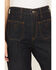 Image #2 - Ariat Women's Dark Wash Wide Leg Utility Denim Jeans, Dark Wash, hi-res