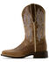Image #3 - Ariat Women's Canyon Point Performance Western Boots - Broad Square Toe, Brown, hi-res