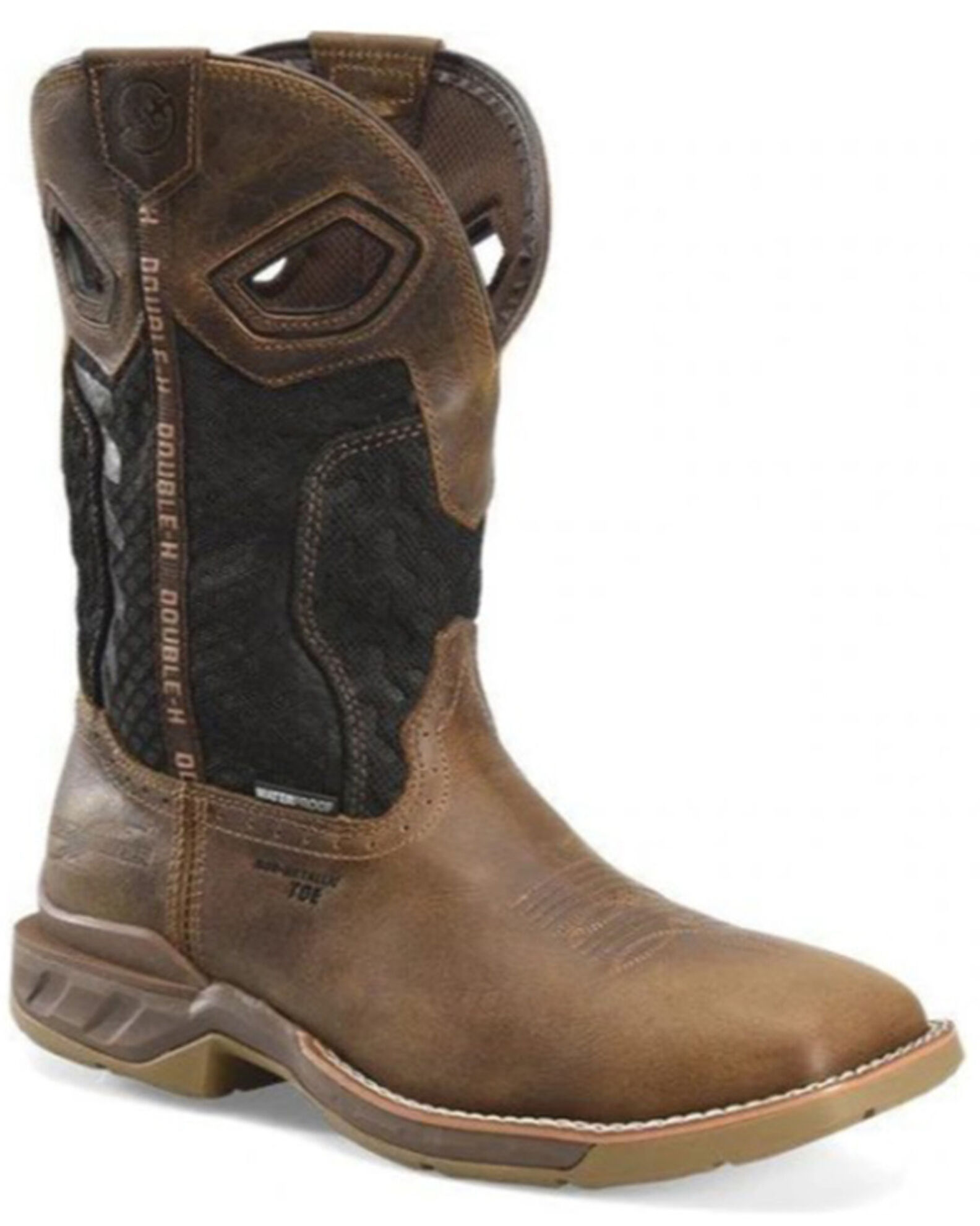 Double h western work online boots