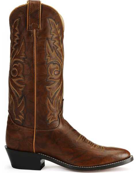 Image #2 - Justin Men's 13" Deerlite Western Boots, Chestnut, hi-res