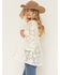 Image #3 - Shyanne Women's Hester Lace Flutter Sleeve Kimono, Cream, hi-res