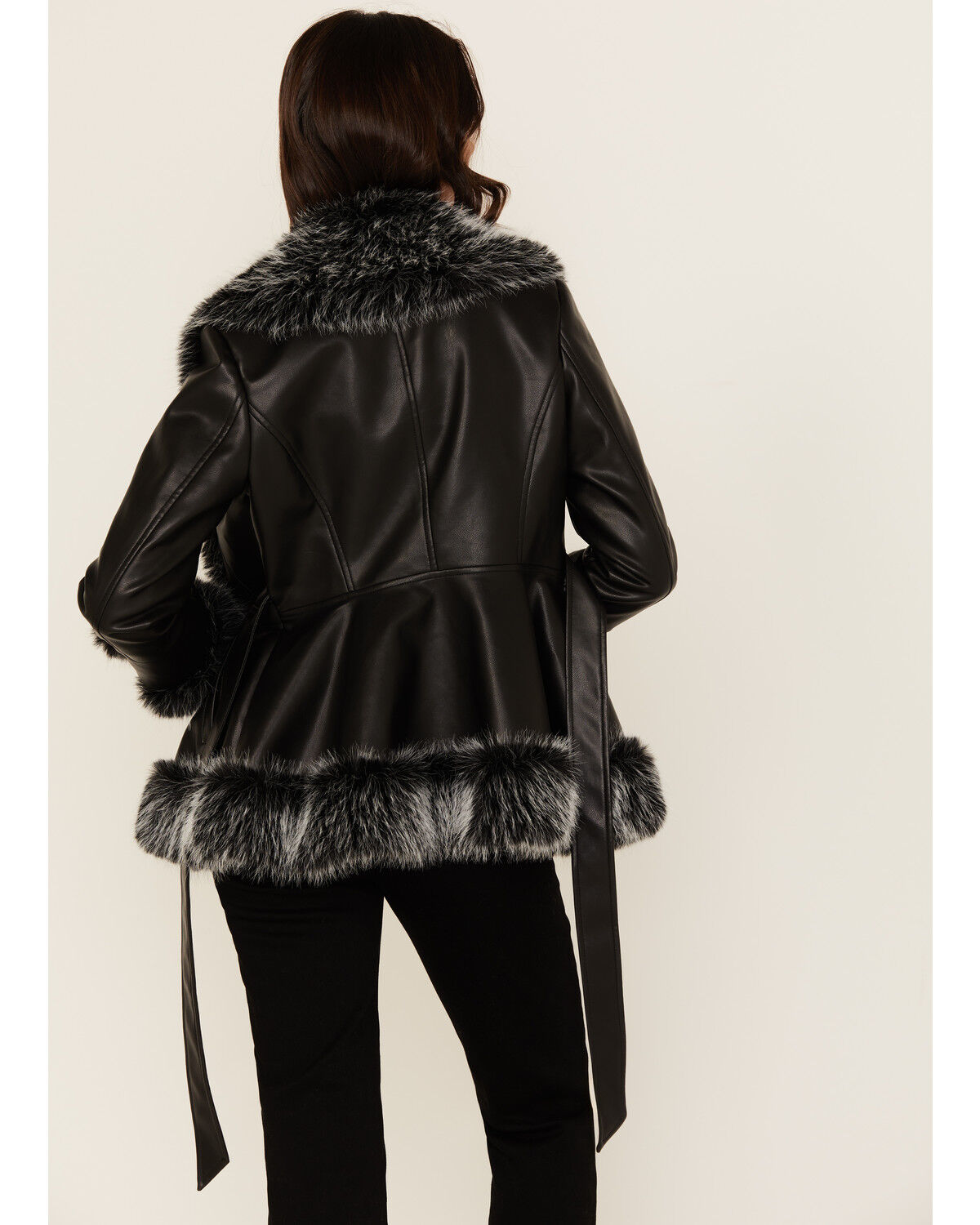 Azalea Wang Women's Kenzy Faux Fur Belted Coat | Boot Barn