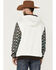 Rank 45 Men's Rustler Southwestern Color-Block Sleeve Hooded Sweatshirt , Multi, hi-res