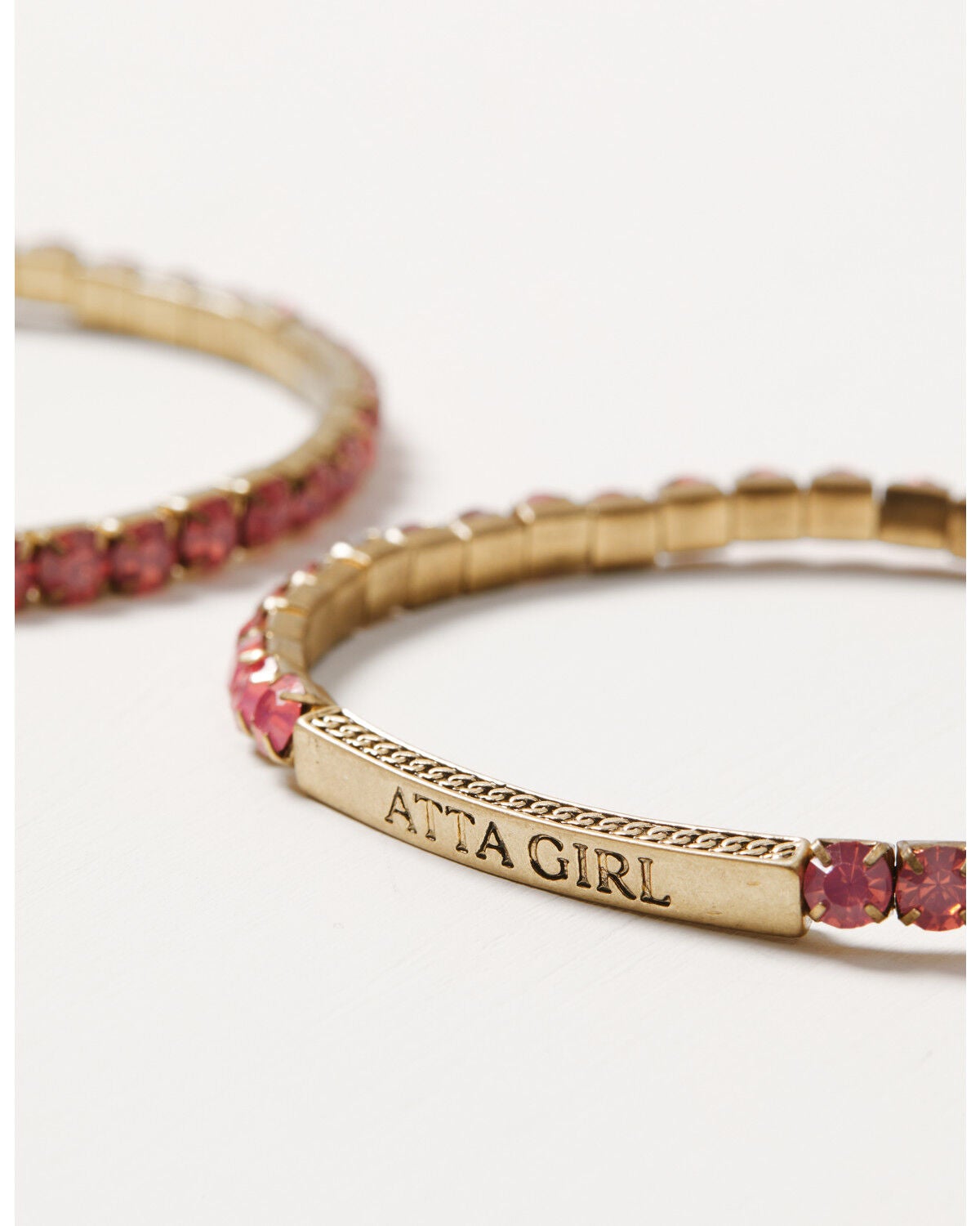 Image #4 - Lainey Wilson Women's Atta Girl Bracelet Set - 4 Pack, Gold, hi-res