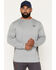 Image #1 - Brunt Workwear Men's The McKenna Tech Long Sleeve Work Shirt, Light Grey, hi-res