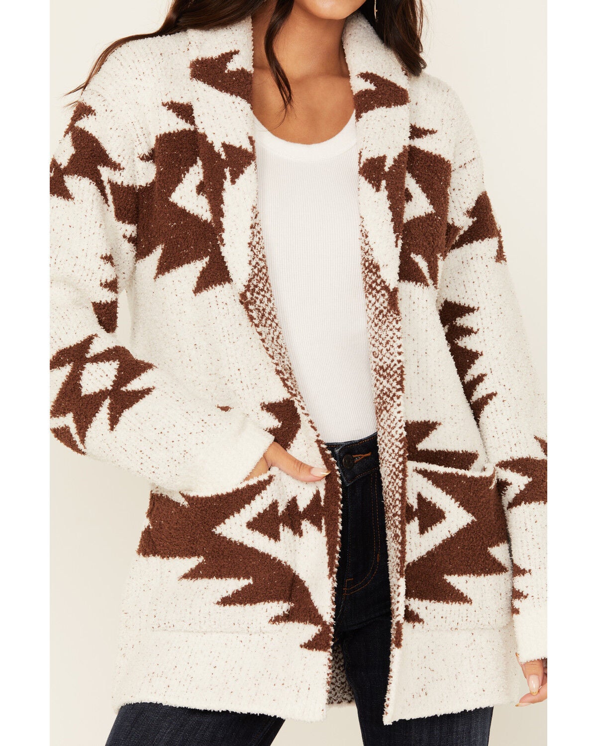 Image #3 - Idyllwind Women's Hanover Fluffy Knit Cardigan, , hi-res