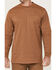 Image #3 - Hawx Men's Forge Long Sleeve Work T-Shirt, Rust Copper, hi-res