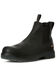 Image #1 - Ariat Men's Turbo Chelsea Waterproof Work Boots - Carbon Toe, Black, hi-res