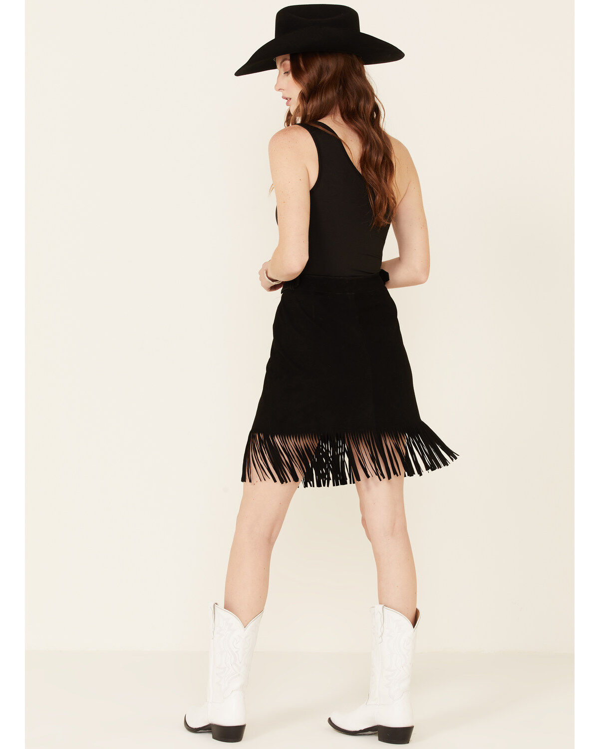 Image #5 - Double D Ranch Women's Dee Skirt, Black, hi-res