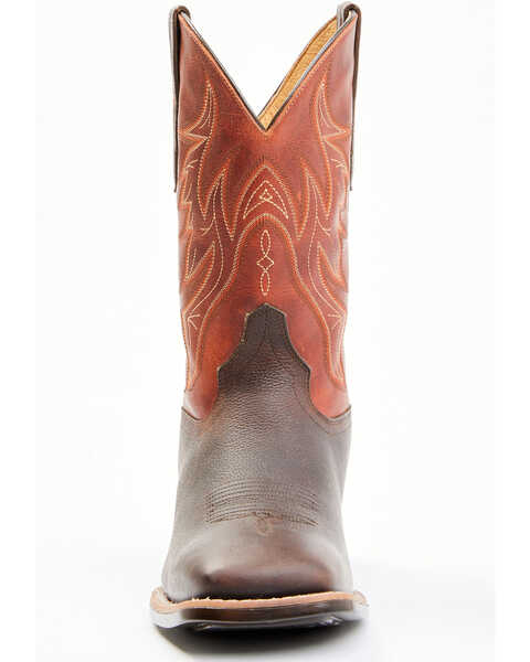 Image #4 - Cody James Men's Orange Hoverfly Performance Western Boots - Broad Square Toe, , hi-res