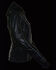 Milwaukee Leather Women's 3/4 Leather Jacket With Reflective Tribal Detail - 5X, , hi-res