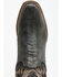 Image #6 - Dan Post Men's 11" Exotic Ostrich Leg Western Boots - Square Toe, Grey, hi-res