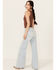 Image #3 - Wrangler Women's Light Wash Wanderer Mid Rise Flare Stretch Denim Jeans, Light Wash, hi-res