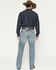 Image #3 - Ariat Men's M4 Shasta Light Wash Relaxed Bootcut Stretch Denim Jeans - Big, Light Wash, hi-res