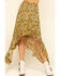 Image #1 - Rock & Roll Denim Women's Mustard Floral Hanky Skirt, , hi-res