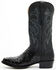 Image #3 - EL Dorado Men's Full Quill Ostrich Exotic Western Boots - Round Toe, Black, hi-res
