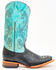 Image #2 - Ferrini Women's Caiman Tail Print Western Boots, Black, hi-res