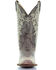 Corral Women's Brown Crater Embroidered Western Boots - Square Toe, Brown, hi-res