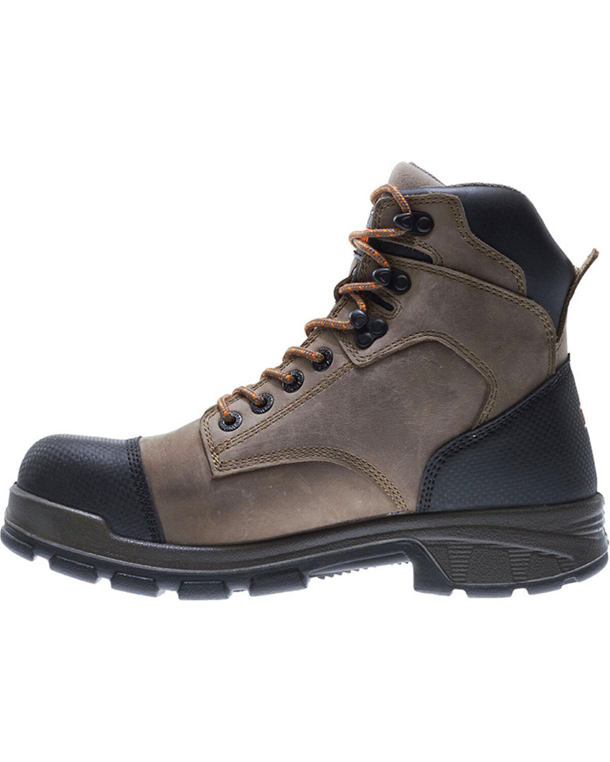 Image #3 - Wolverine Men's Blade Waterproof Work Boots, Brown, hi-res