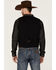 Moonshine Spirit Men's Sunday Brunch Button Down Western Vest , Black, hi-res
