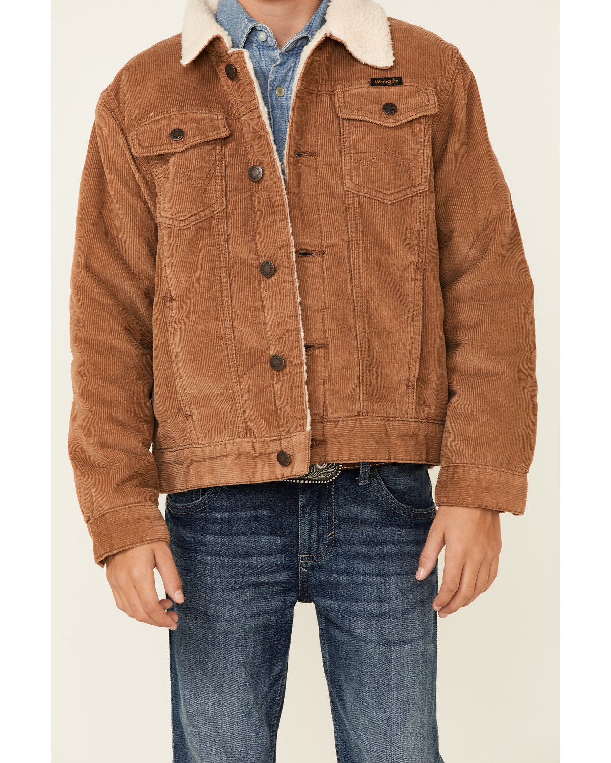 Wrangler Boys' Prairie Sherpa-Lined 