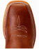 Horse Power Men's Green Top Western Boots - Broad Square Toe, Brown, hi-res