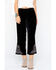 Image #1 - Johnny Was Women's Hirsch Velvet Embroidered Crop Pants , , hi-res