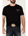Howitzer Men's Standing Freedom Musket Graphic Short Sleeve T-Shirt , Black, hi-res