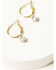 Image #2 - Shyanne Women's Bow Earring Set - 3 Piece, Gold, hi-res