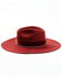 Idyllwind Women's Mayberry Wool Felt Western Hat , Burgundy, hi-res