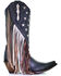 Corral Women's Lamb Stars Inlay & Studs Western Boots - Snip Toe, Blue, hi-res