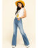 Image #6 - Rolla's Women's Medium East Coast Flare Jeans, Blue, hi-res