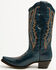 Image #3 - Circle G Women's Trian Western Boots - Snip Toe, Navy, hi-res