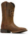 Image #1 - Ariat Men's Sport Freedom Distressed Western Boots - Broad Square Toe, , hi-res