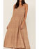 Image #3 - Cleo + Wolf Women's Tiered Midi Dress, Beige/khaki, hi-res