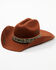 Image #1 - Idyllwind Women's Saville Felt Cowboy Hat, Rust Copper, hi-res