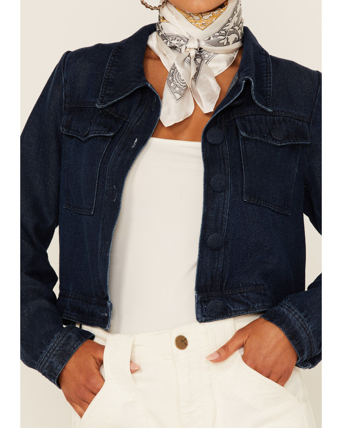 Image #3 - Maggie Sweet Women's Loreto Denim Jacket, Blue, hi-res