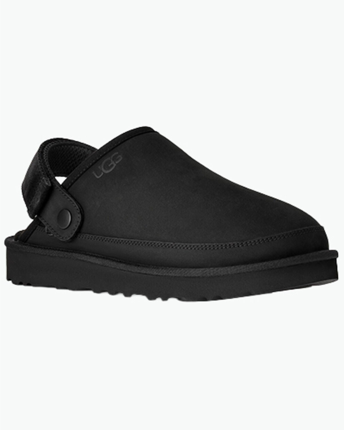 Image #1 - UGG Men's Goldencoast Clog II Nubuck, Black, hi-res