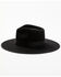 Lack of Color Women's Rancher Western Wool Hat, Black, hi-res
